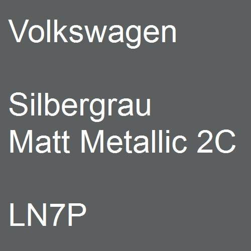 Volkswagen, Silbergrau Matt Metallic 2C, LN7P.